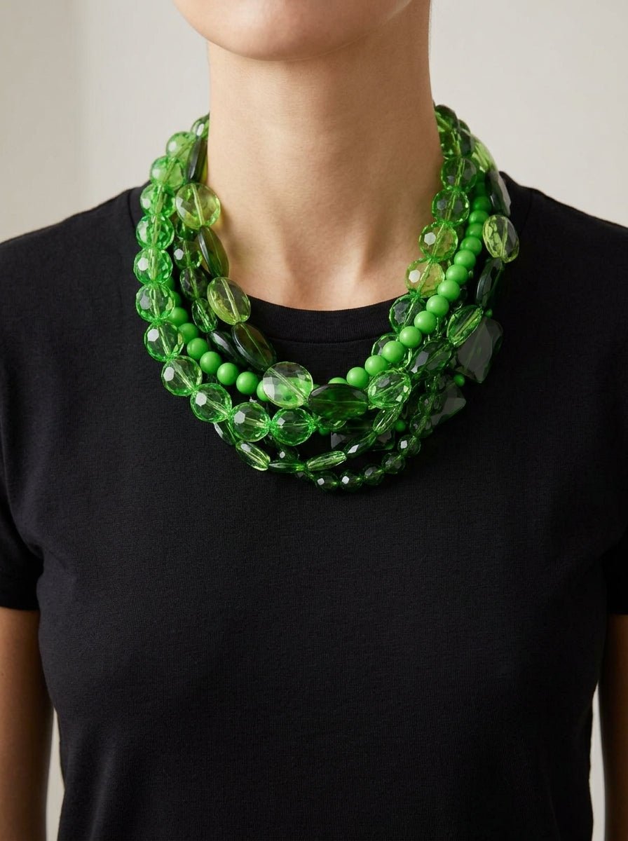 Collana Fabrizio Marcantelli Osaka Verde