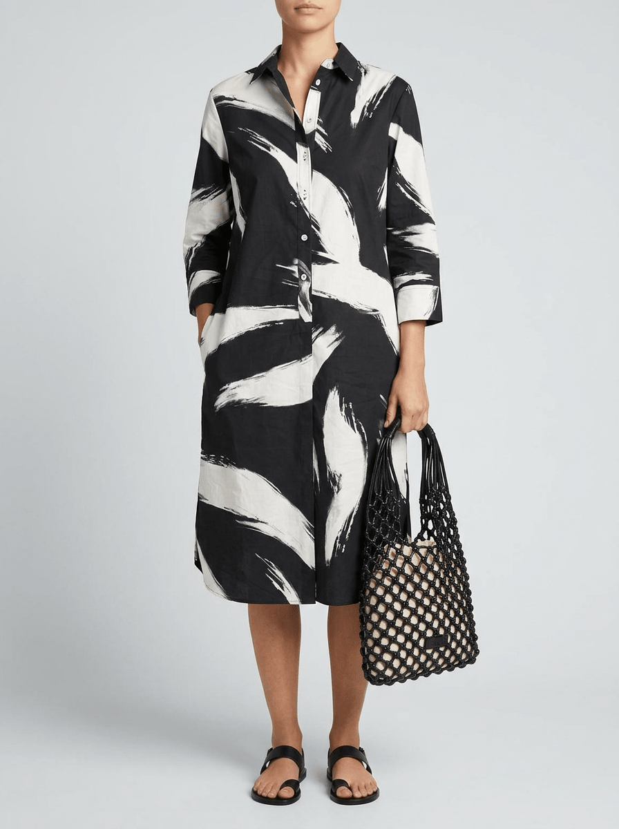 Borsa in pelle traforata Light Conti Nera