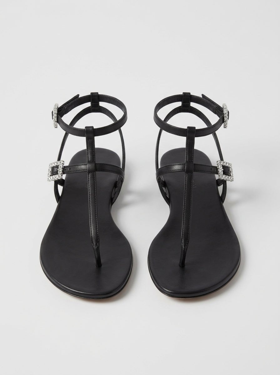 SANDALIA LE CAPPRESI MARINA BLACK STASS