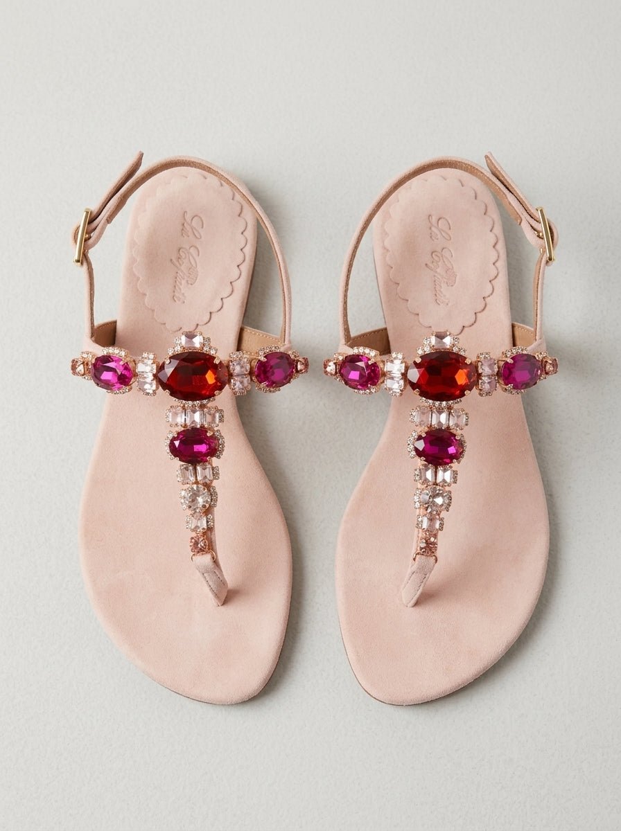 Sandalias Le Capresi Clio/B Rosa