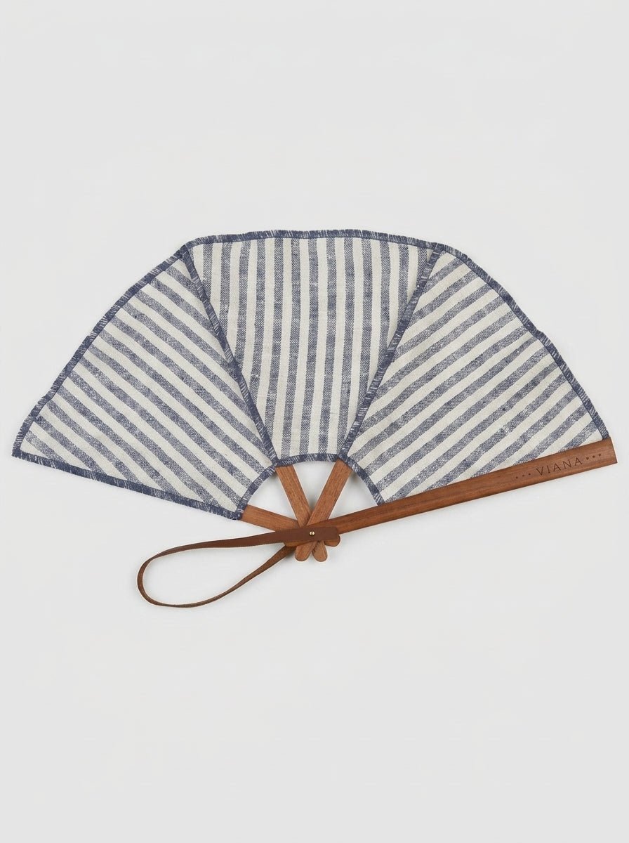 Abanico The Viana Fan Noray Índigo