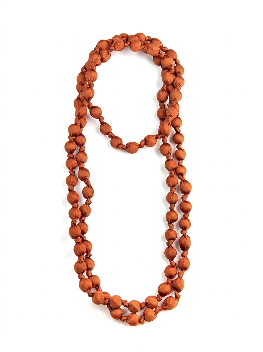 Collar Il Baco Da Seta Bolas Seda Camarón