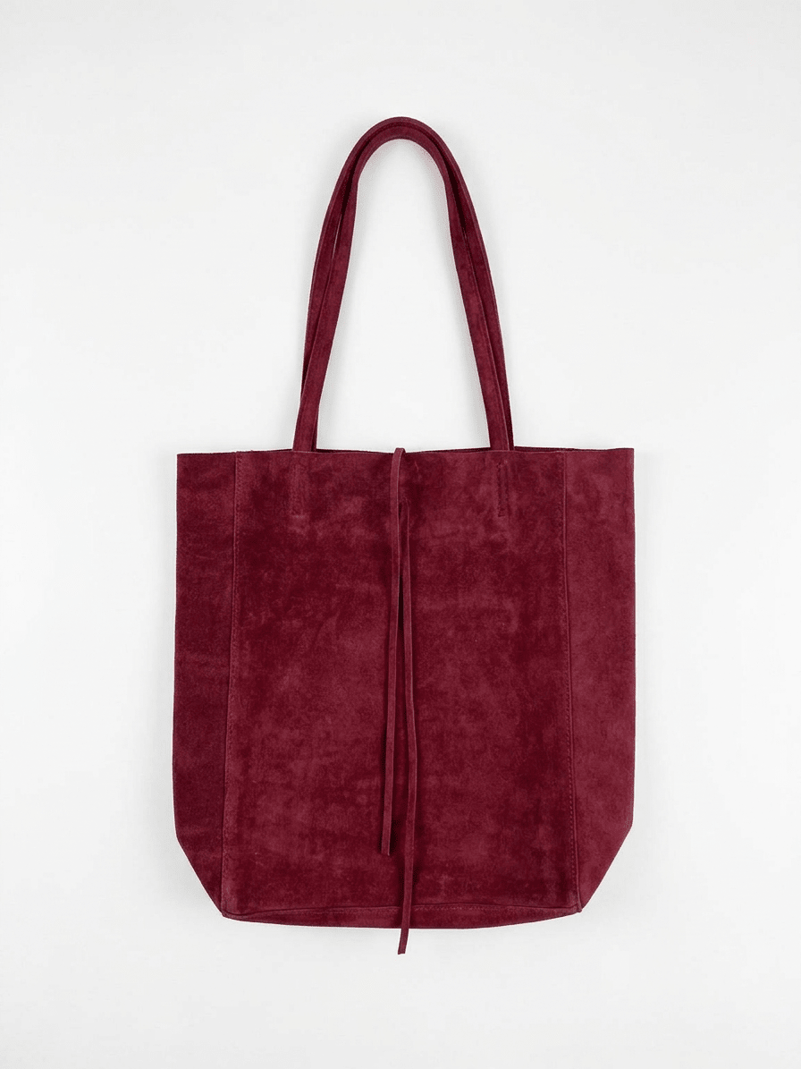 Bolso Maison Fanli Daim Rojo