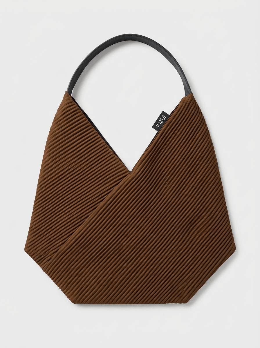 Bolso In·Zu Bevel Marrón