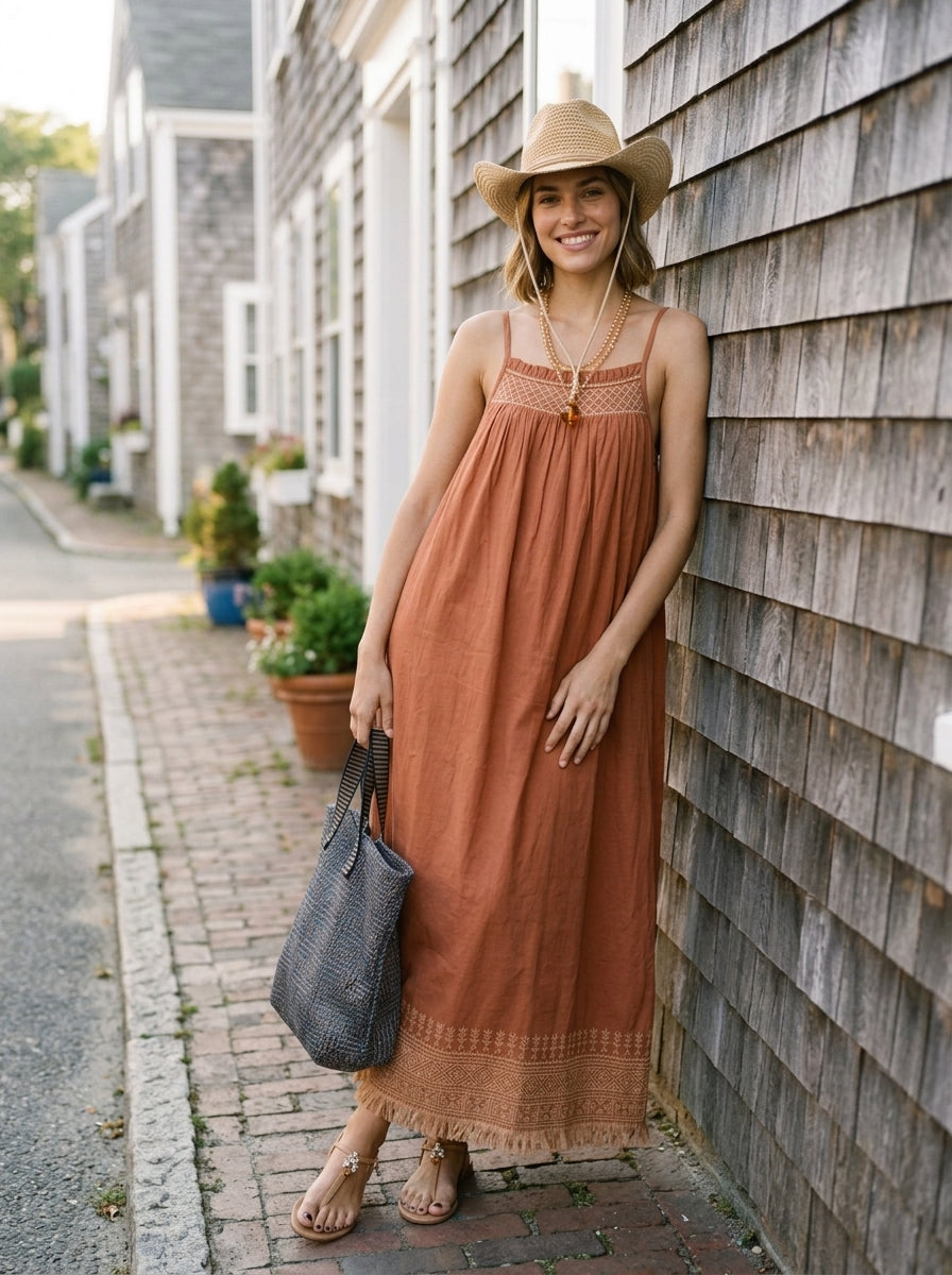 Vestido Hod Lexima Camel