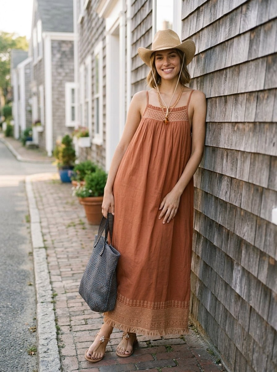 Vestido Hod Lexima Camel