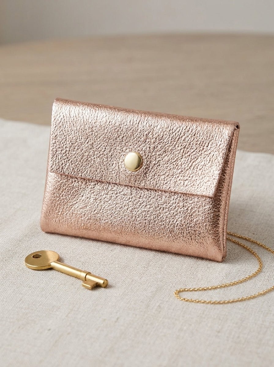 Glitter Champagne purse