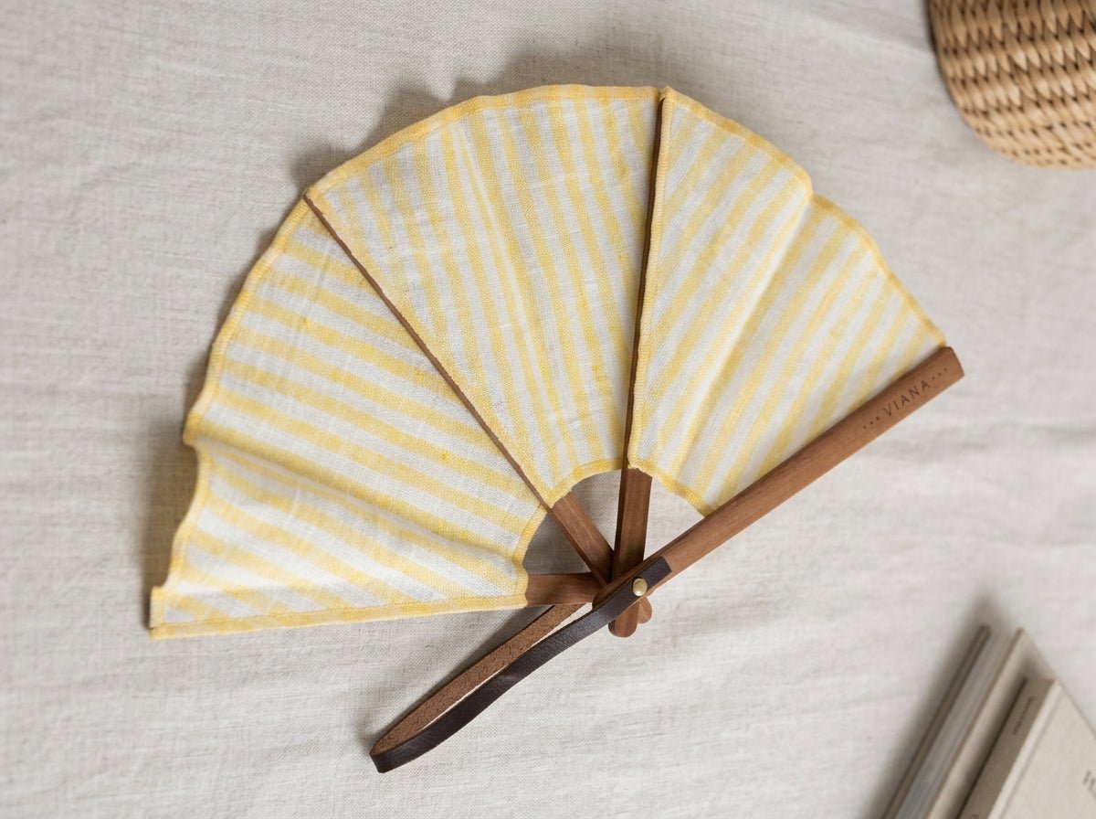 Abanico The Viana Fan Noray Limón