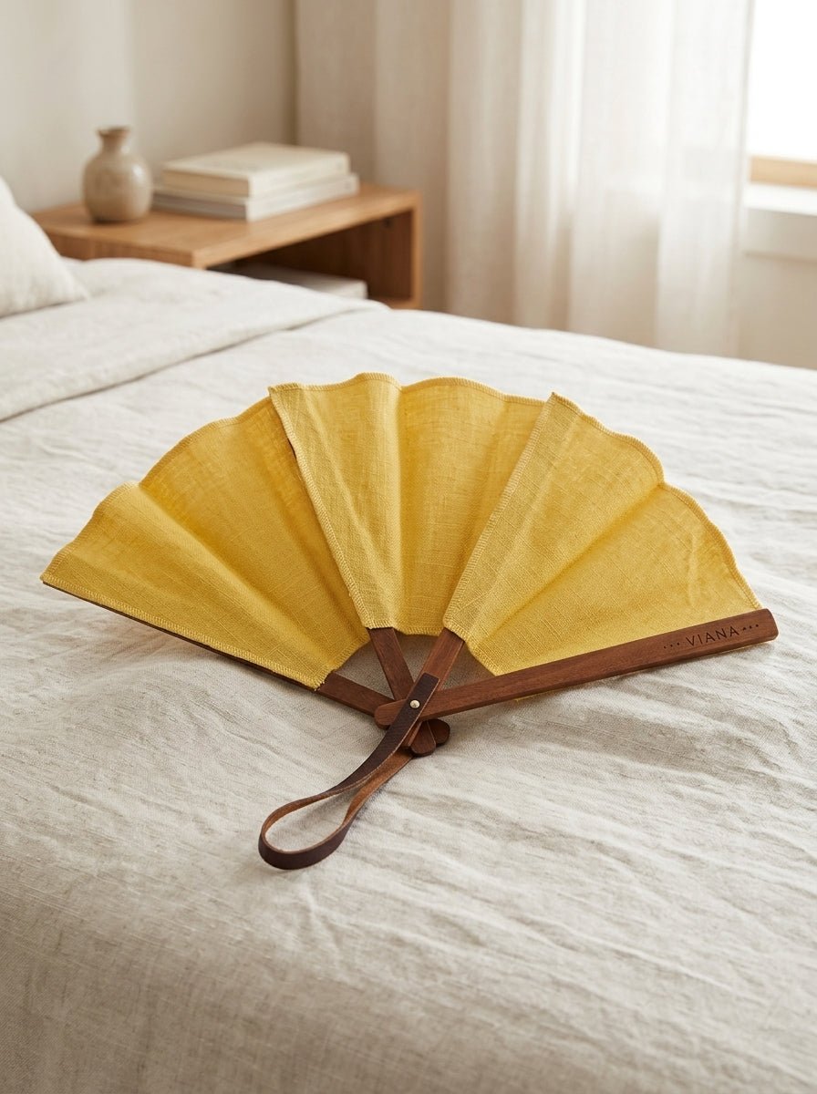 Abanico The Viana Fan Girasol