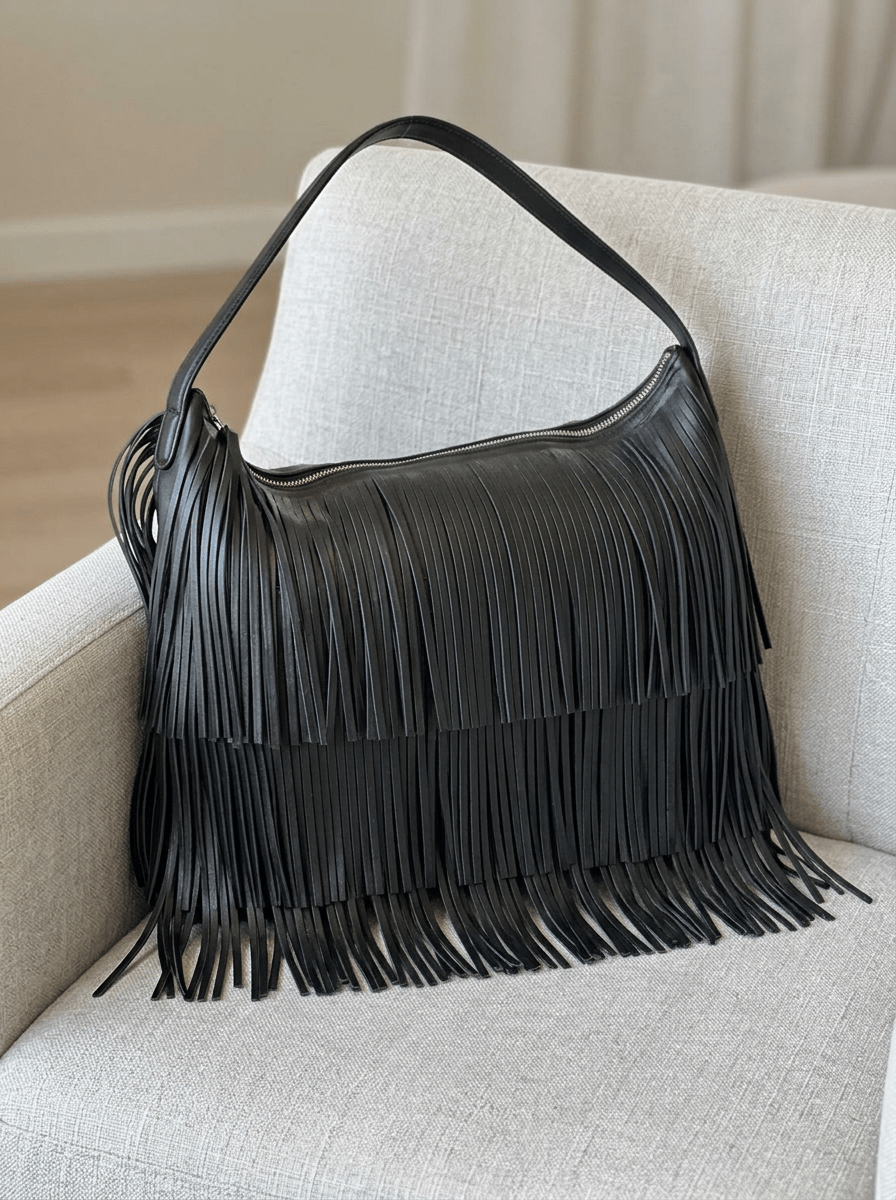 Bolso Liviana Conti Flecos Bandolera Marron