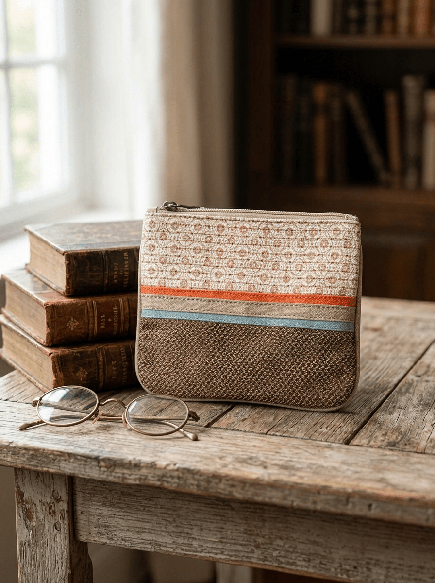 Portefeuille Anna Kazser Pass Ynabi Taupe