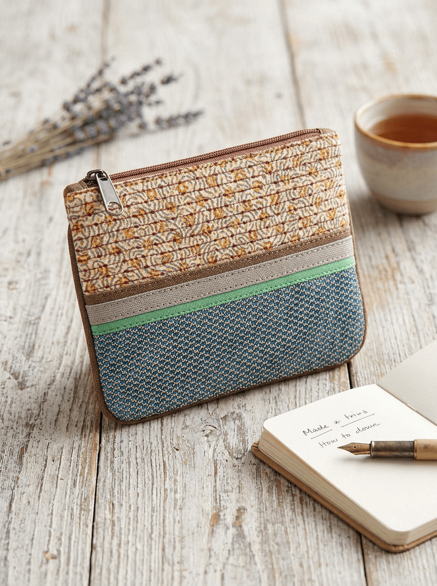 Porte-monnaie Anna Kazser Pass Portefeuille Uxa Ceylan