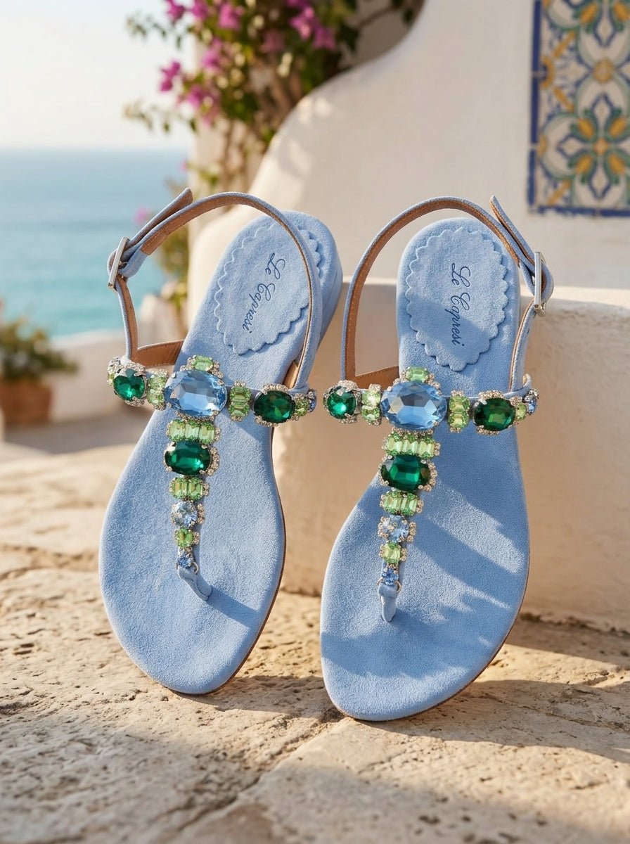Sandalias Le Capresi Clio/B Azul