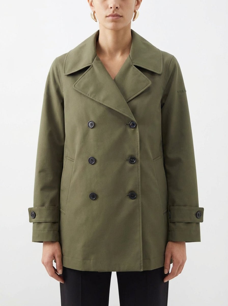 Gabardina Save The Duck Sofi Caqui