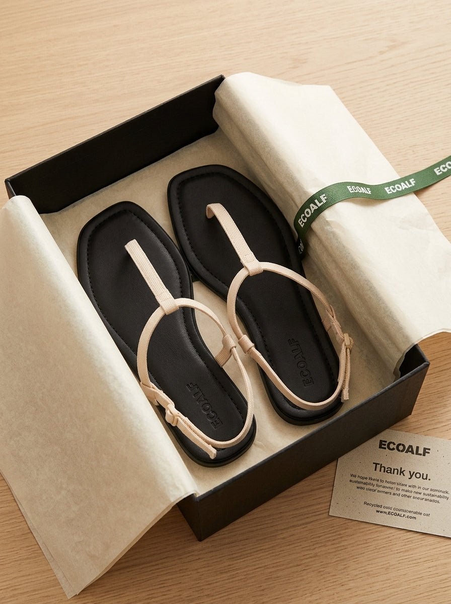 Sandalia Ecoalf Dedo Blanca