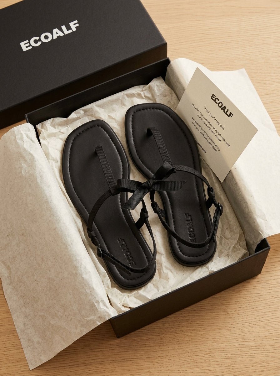 Sandale Ecoalf Black Finger