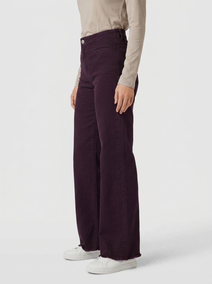 Pantalón AgoeFilo Via Conti Vino