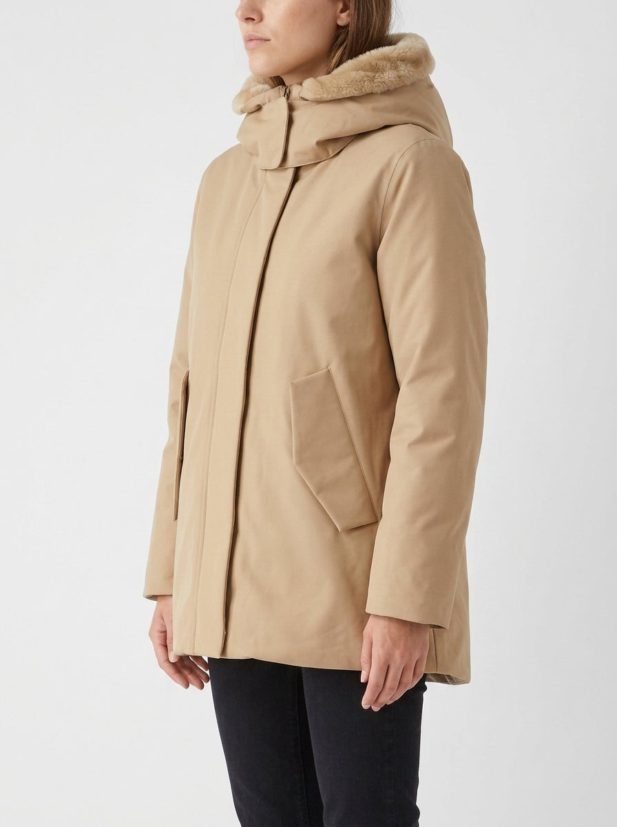 Save The Duck Parka Solana Camel