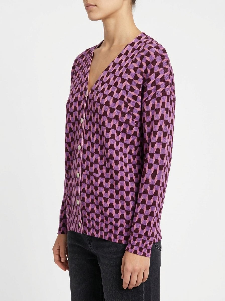 Cardigan In Bed With You Estampado Violeta