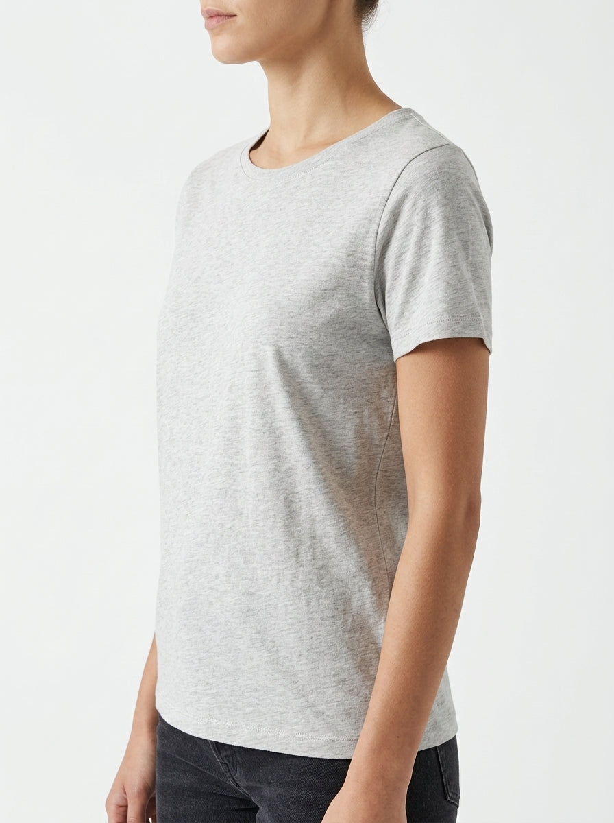Camiseta Ecoalf Lake Gris Claro
