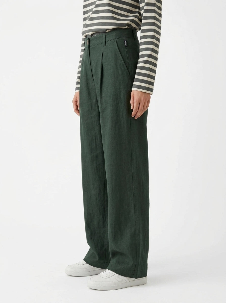 Pantalón Ecoalf Miel Ten Cot Verde