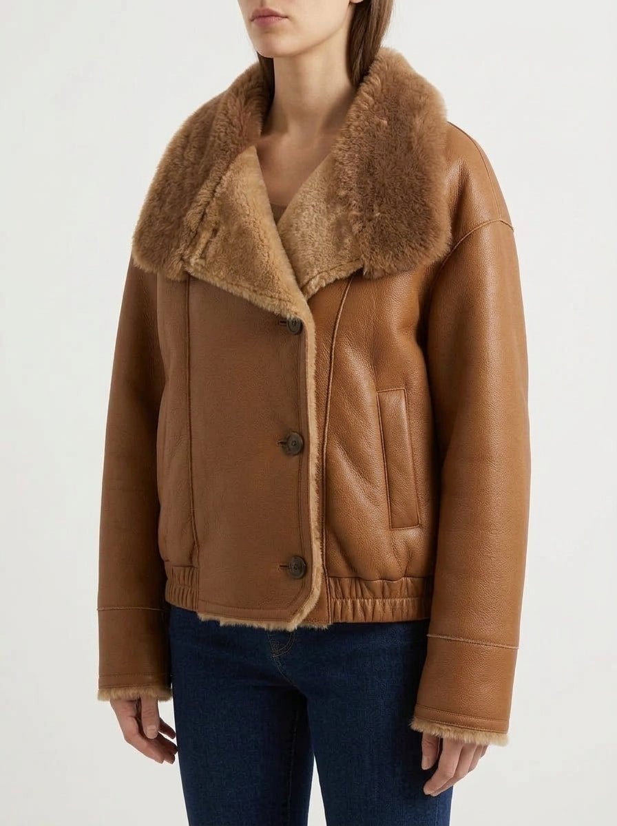 Chaqueta VLab Story Camel