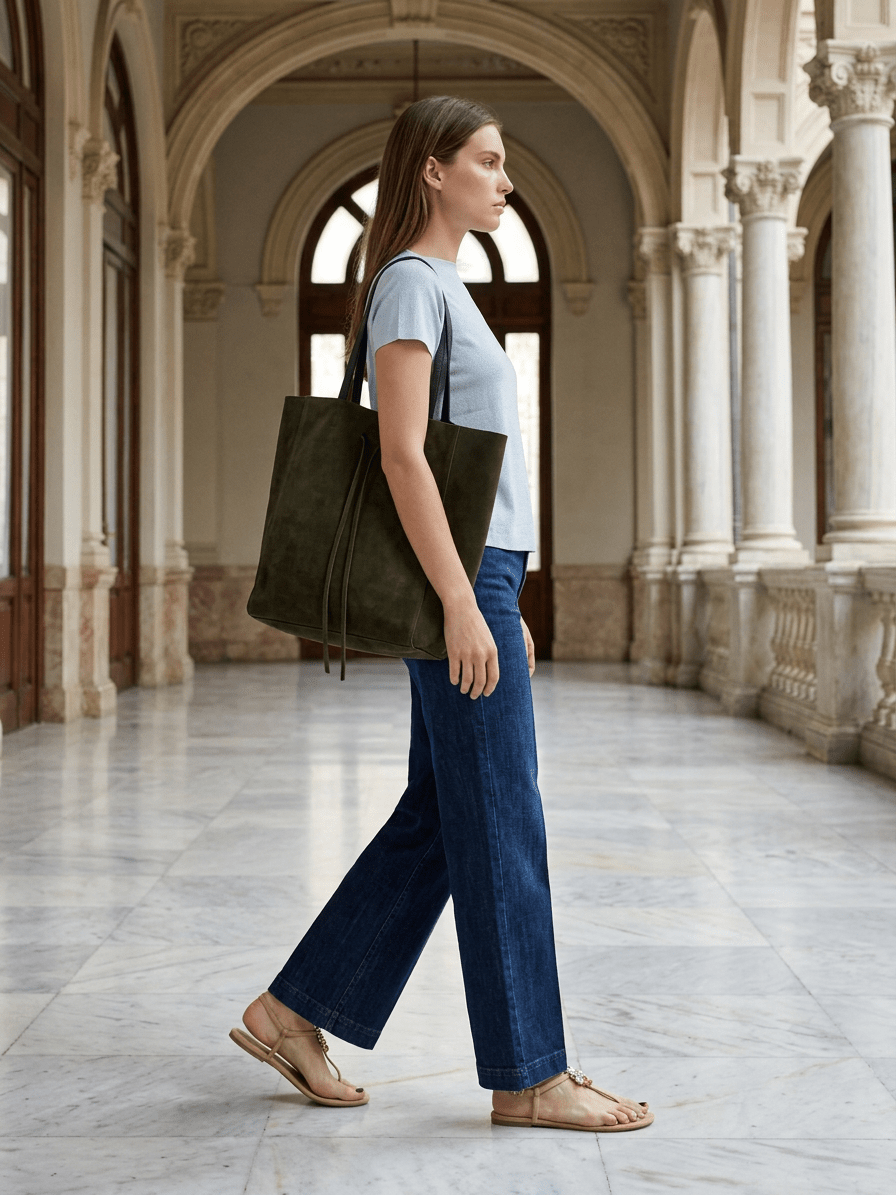 Borsa Maison Fanli Daim Cachi