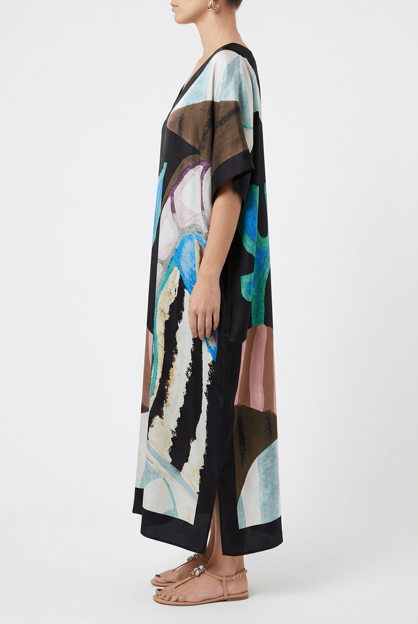 Cafcan Barbieri Imprimé Géométrique Multicolore