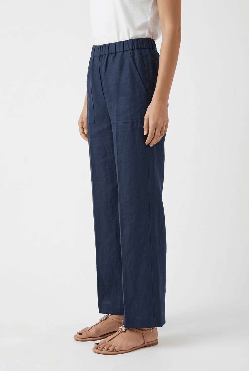 Pantalon bleu Diego Perillo