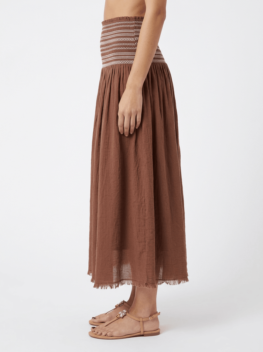 Falda Hod Aurore Marrón