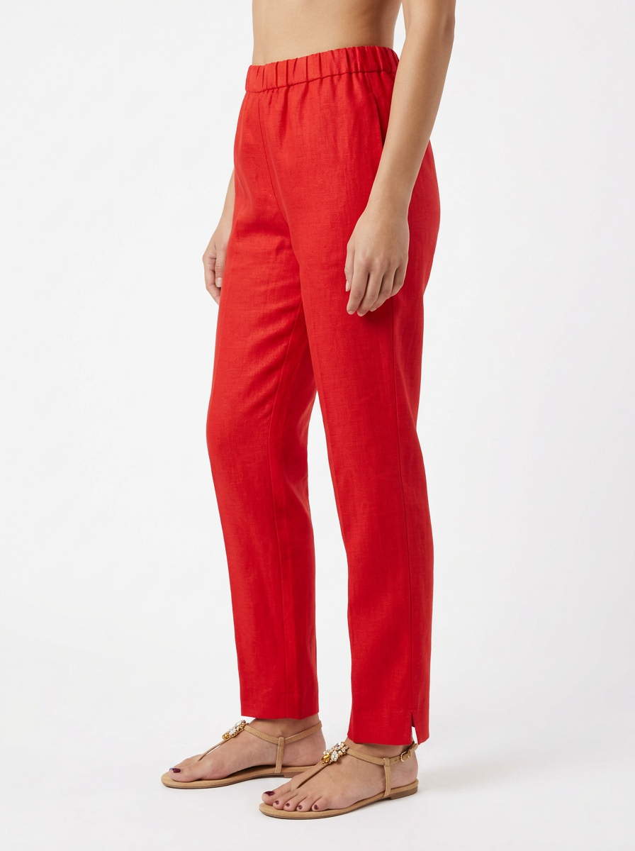 Pantalón Whyci Milano Recto Rojo