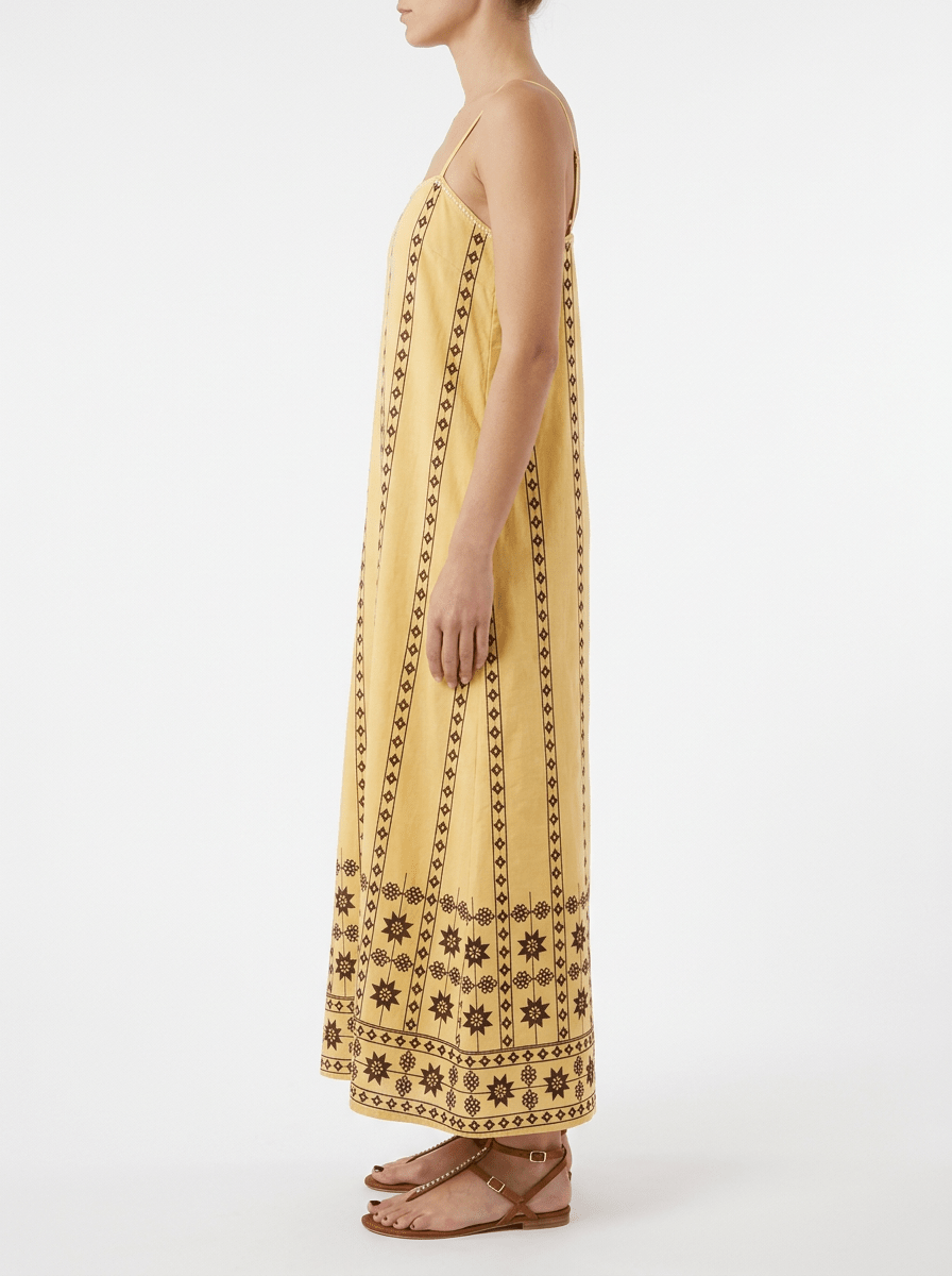 Vestido Hod Constance Mantequilla