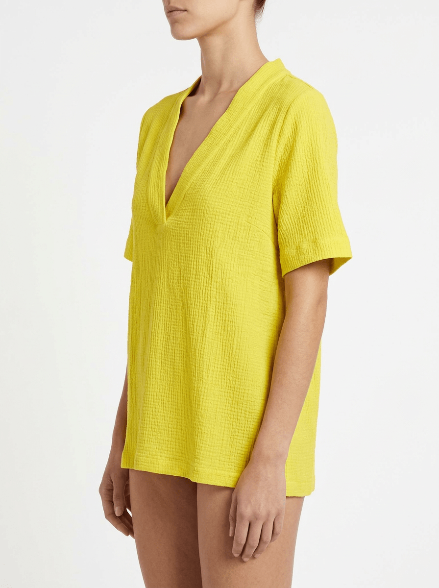 Camiseta Shirt C-Zero Bambula Amarillo
