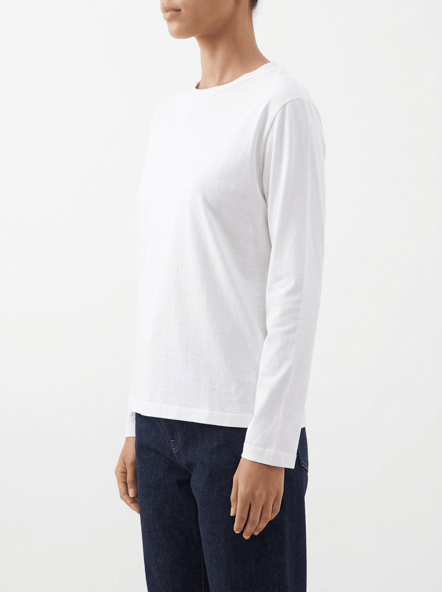 Camiseta Shirt C-Zero Cuello Redondo Blanca