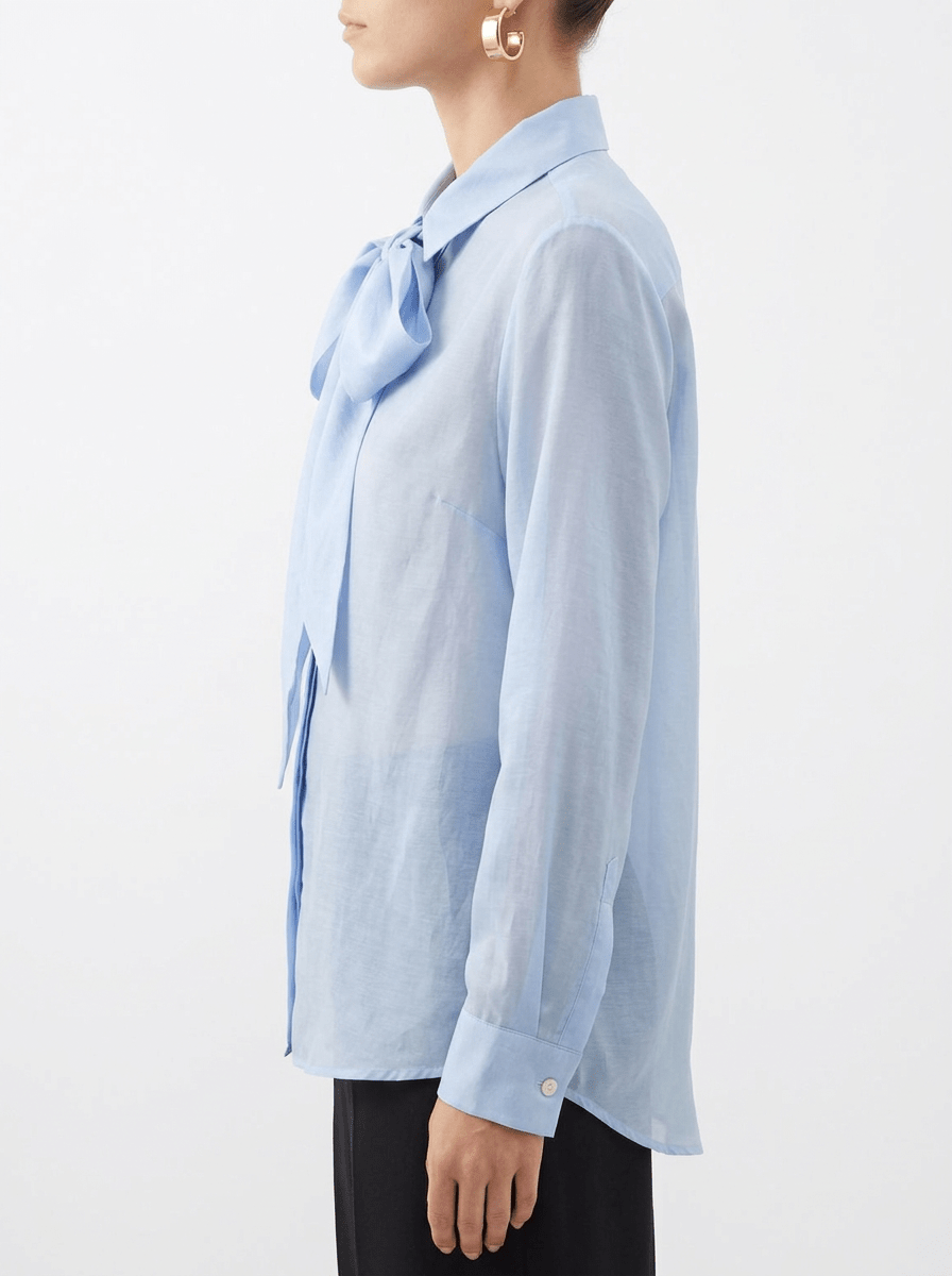 Camisa Academia Margaux-Bis Cielo