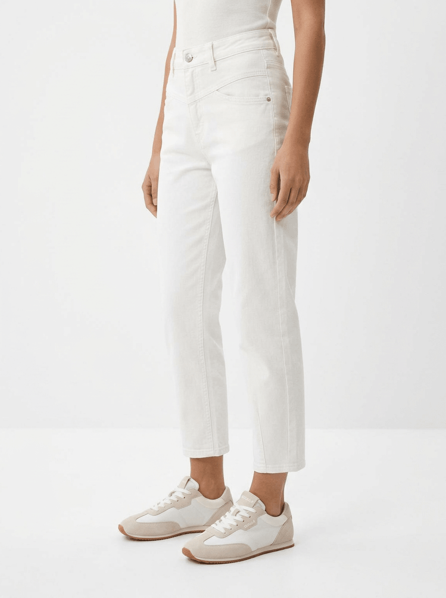 Jeans Cambio Elin Blanco