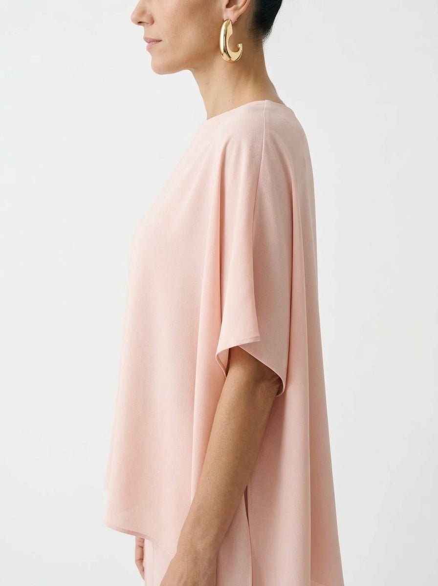 Camisa Poncho Sissi Otto Style Rosa