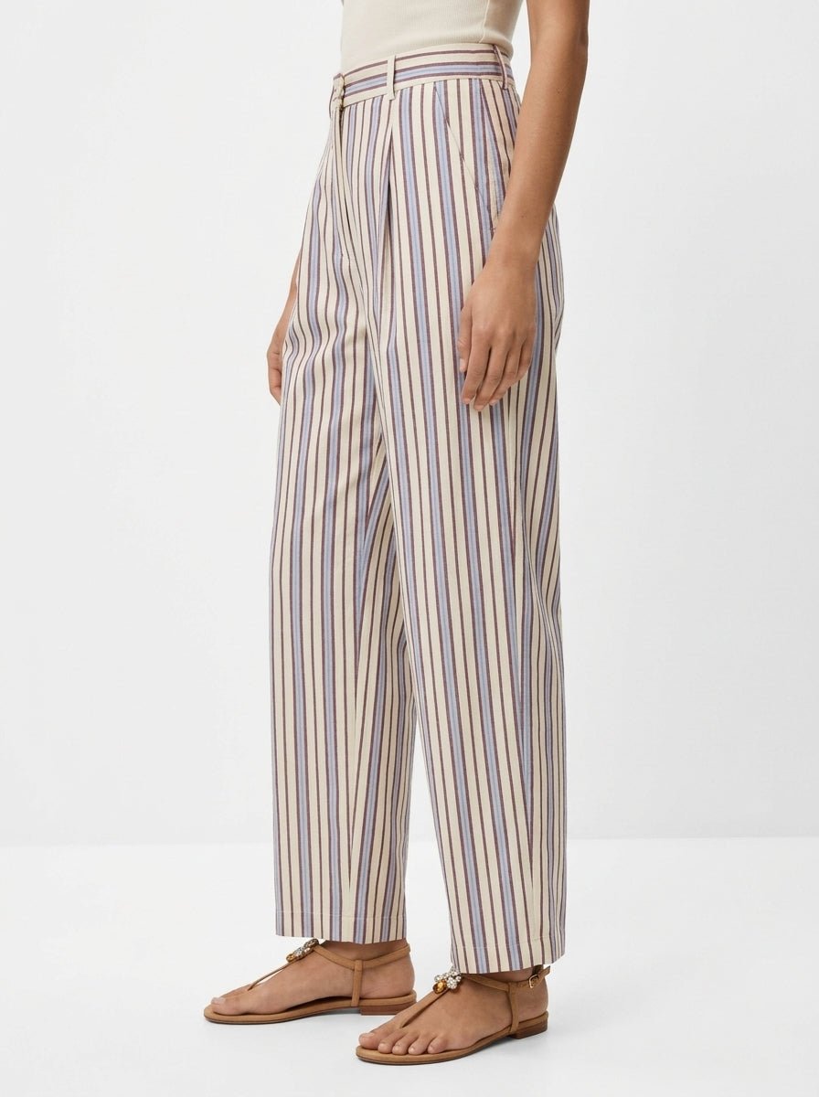 Pantalón Diega Ponio Rayas Azul