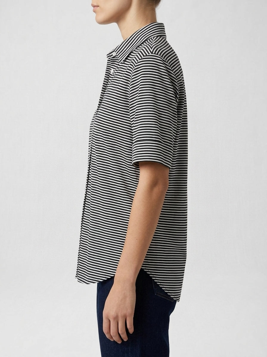 Camisa Universel Rayas Azul