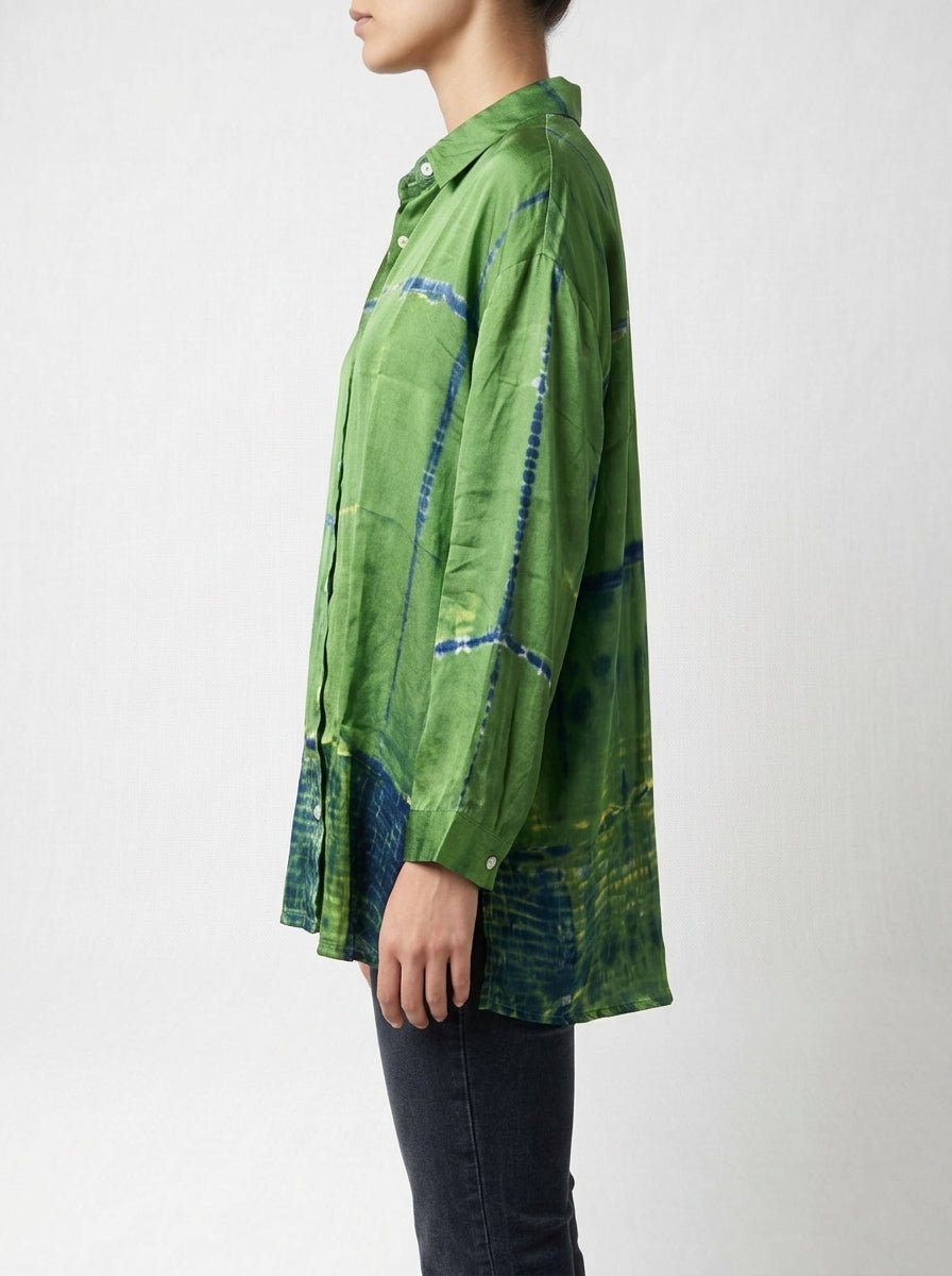 Chemise verte Nous Keiko