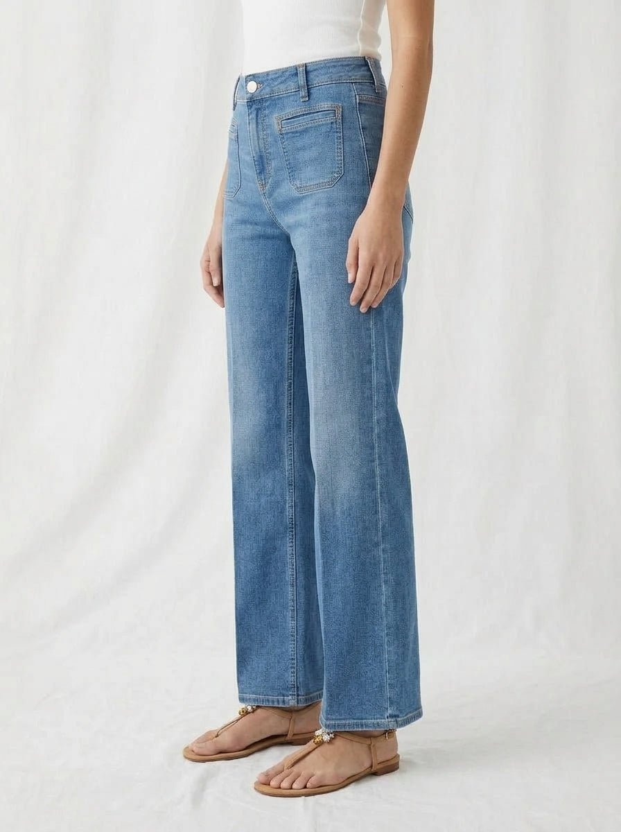 Jeans Cambio Tess Azul Claro