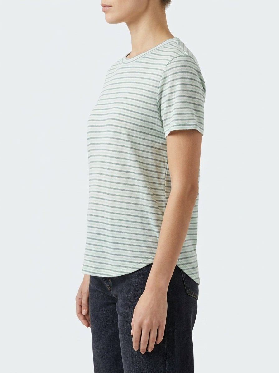 Camiseta Agoefilo Rayas Verde