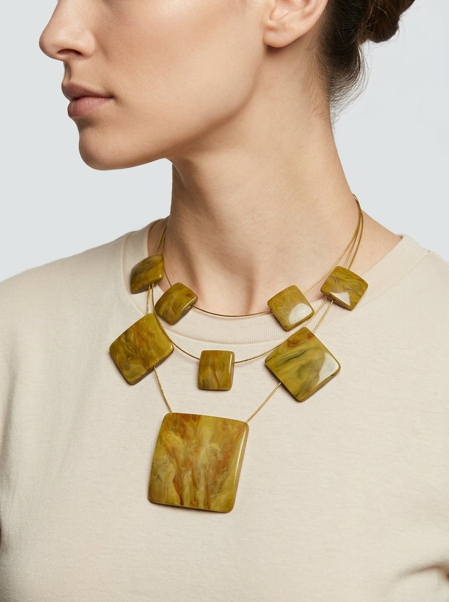 Collar Il Baco Da Seta Cuadrados Lima