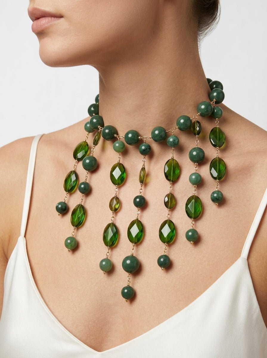 Collana Fabrizio Marcantelli Lampadario Verde