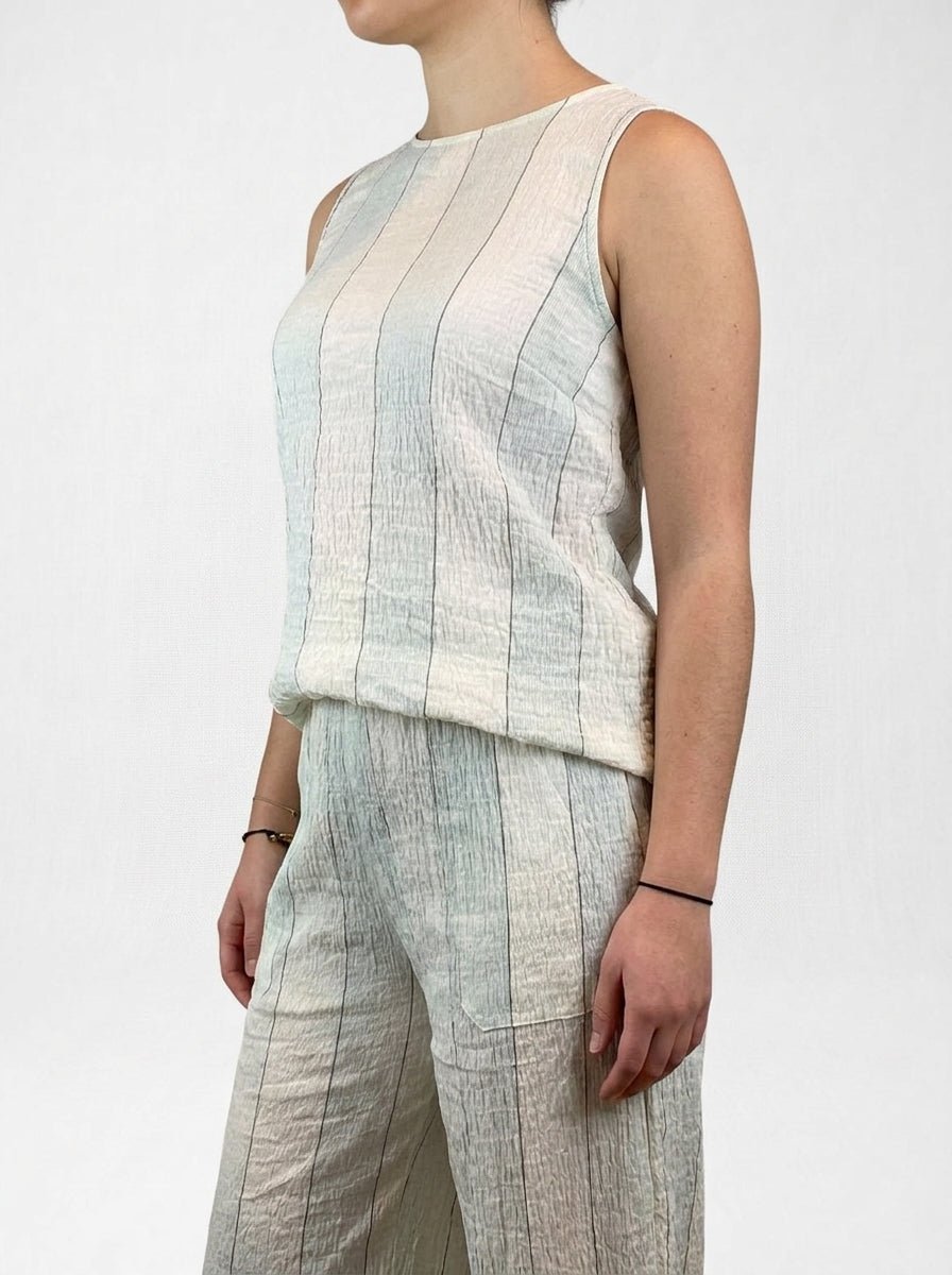 Agoefil Wide Striped Top