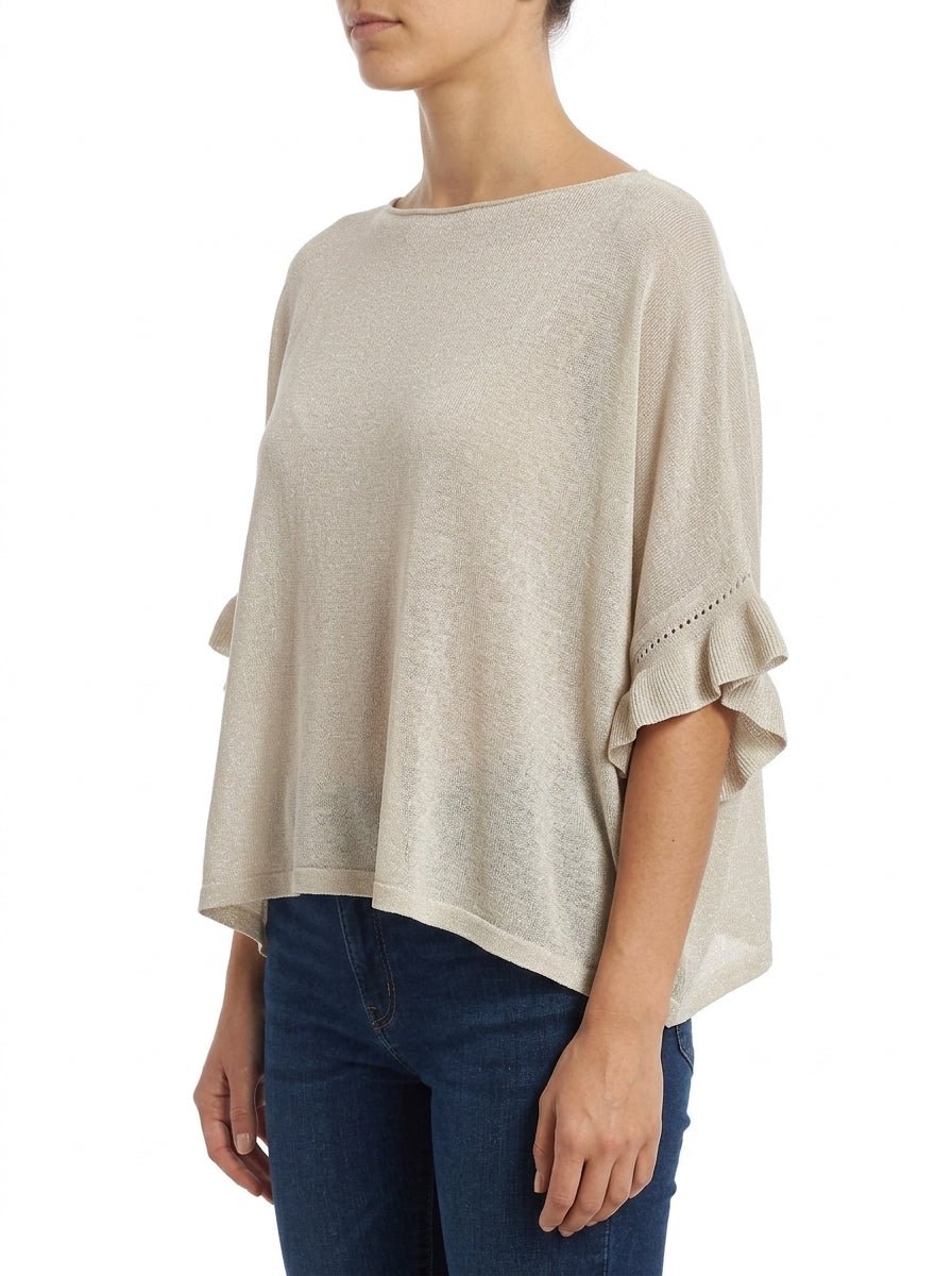Poncho BYU Lurex