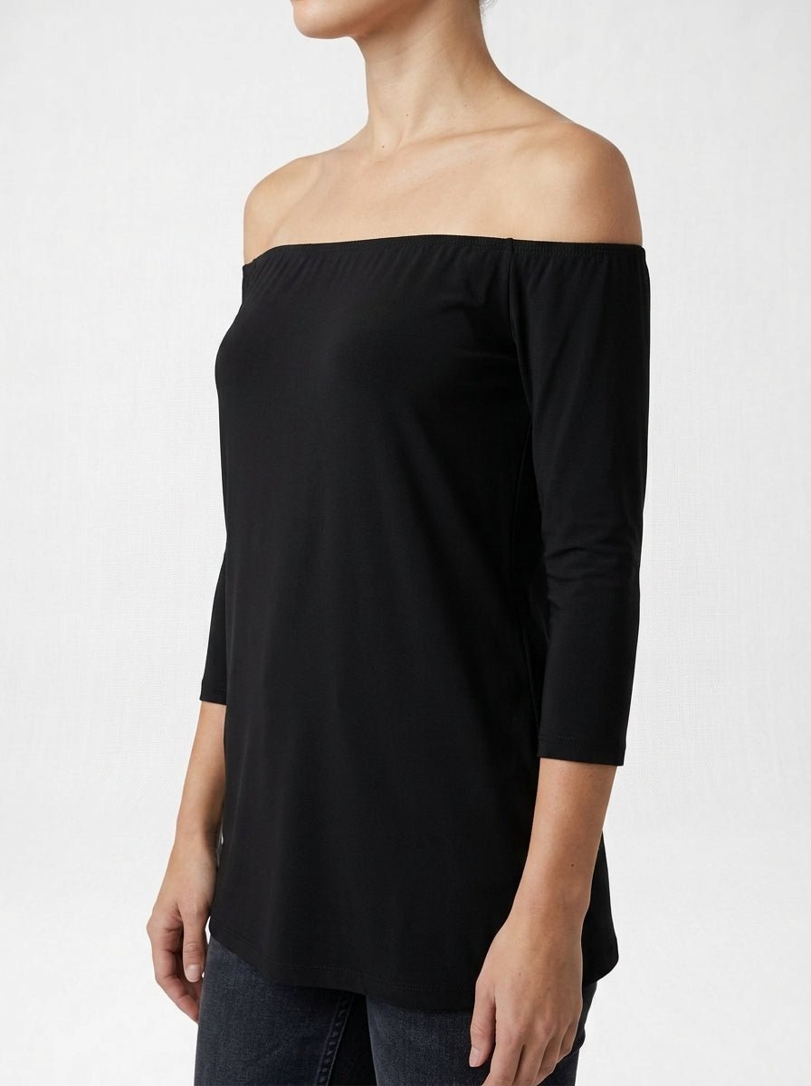 Body con scollo a barca Norma Kamali