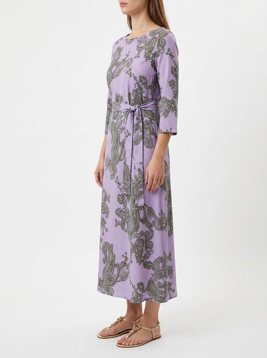 Robe Whyci Milano à motif cachemire