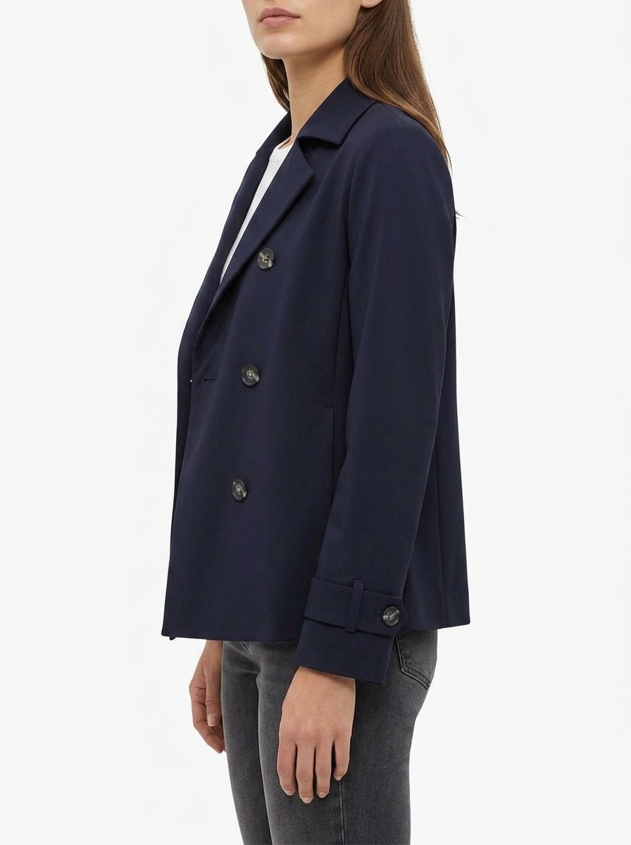 Harris Wharf London Trench Tecnica Veste Marine