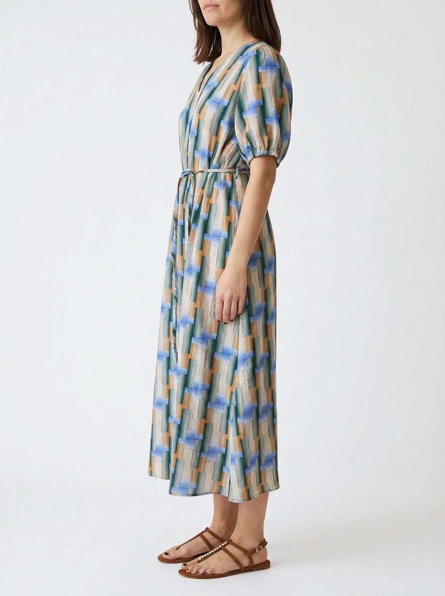 Robe C.Pico à imprimé géométrique Mapoésie